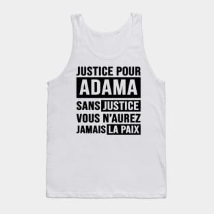 Justice Pour ADAMA Tank Top